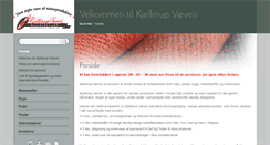 Desktop Screenshot of kjellerup-vaeveri.dk