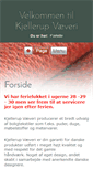 Mobile Screenshot of kjellerup-vaeveri.dk